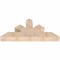Ekena Millwork Richland Smooth Timber Gable Bracket, Douglas Fir, 48"W x 22"H x 5 1/2"D x 5 1/2"F, 11/12 Pitch GBW048X22X0606RIC00SDF - alternate 3
